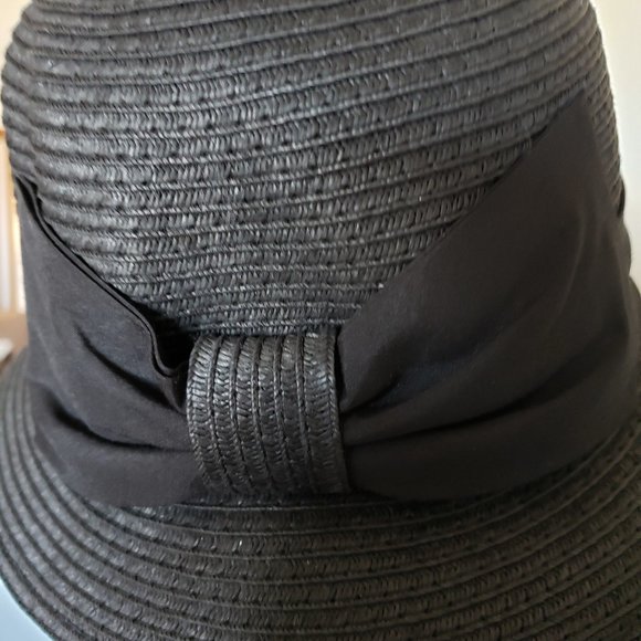 1920 Great Gasby complete outfit, dress, hat, gloves, shoes, feather headband - Picture 4 of 8